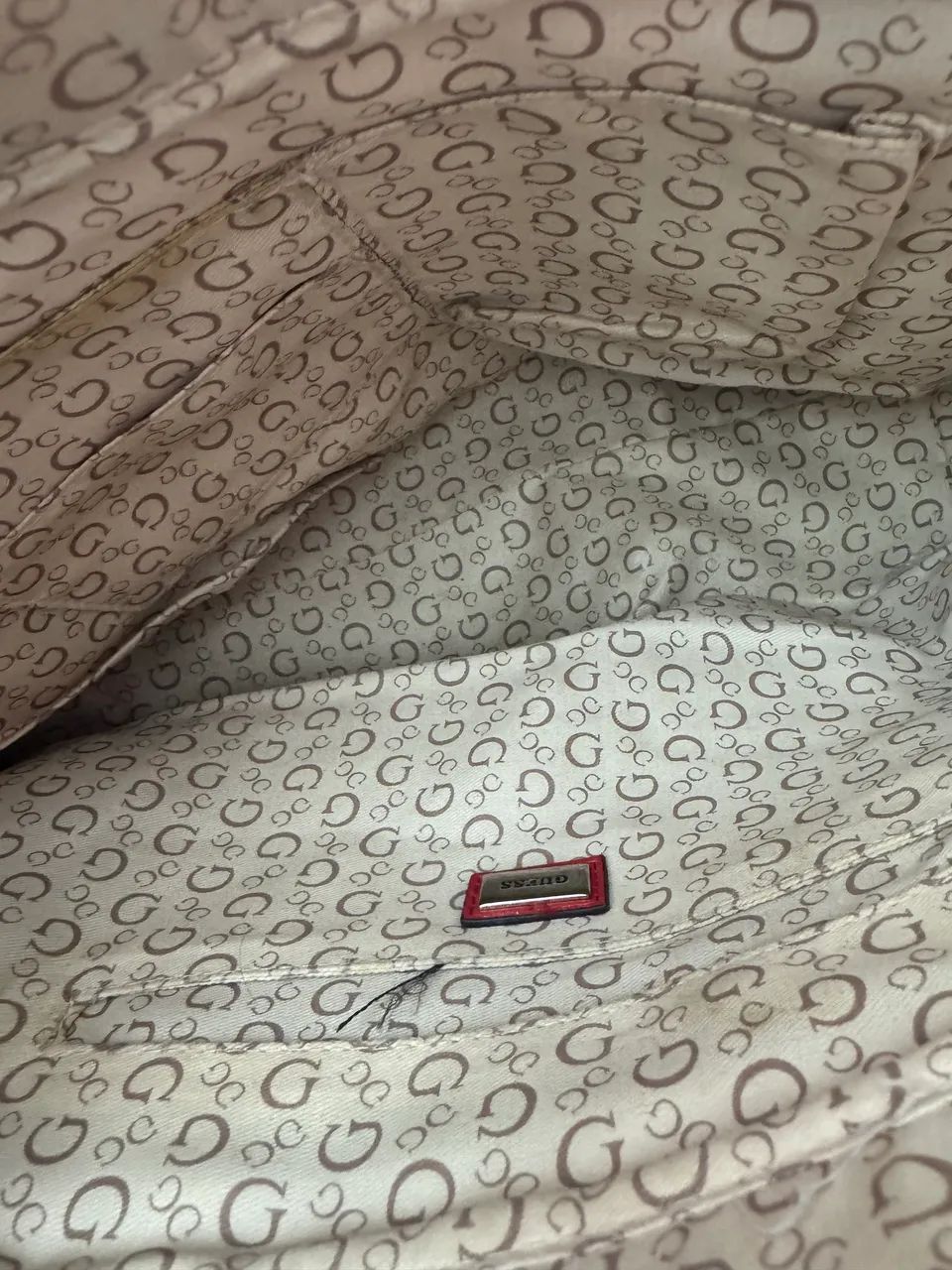 Bolsa guess vermelha  - Foto 5