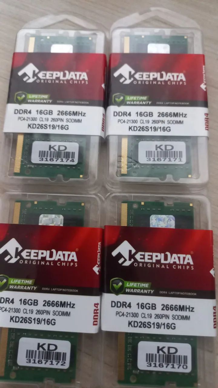 Memoria ddr4 para notebook 4gb/8gb/16gb/32gb novas - Foto 4