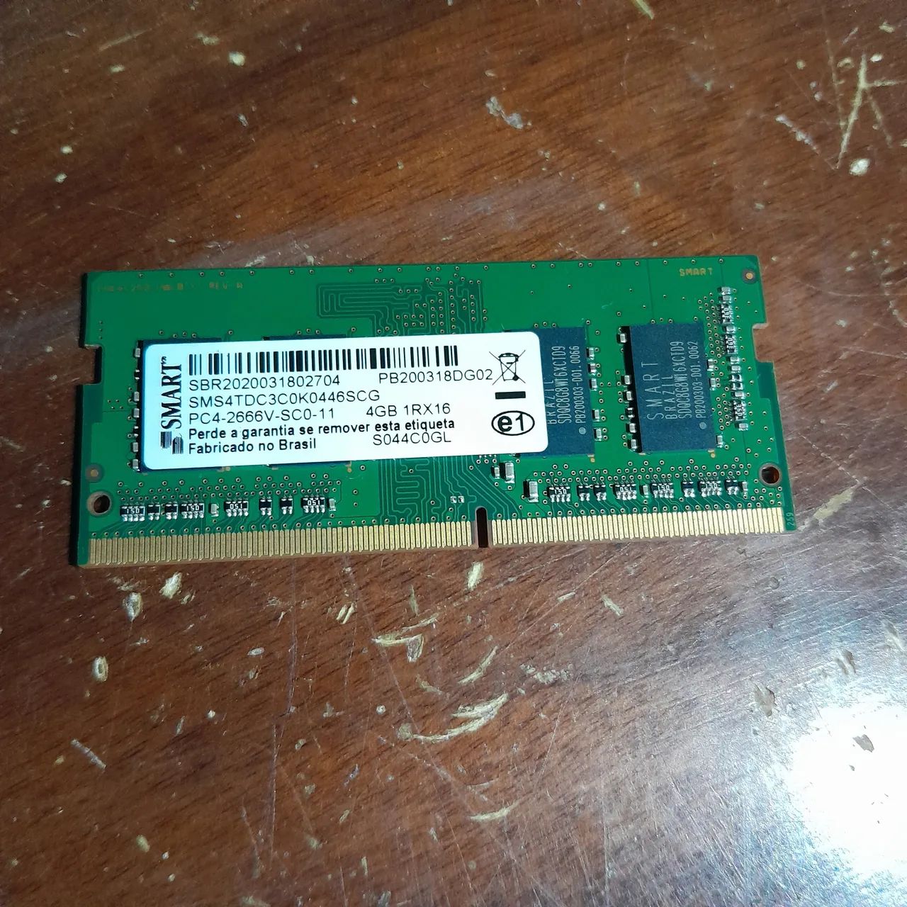 SMART 4GB DDR4 PC4-2666V RAM Memory64208807142402120