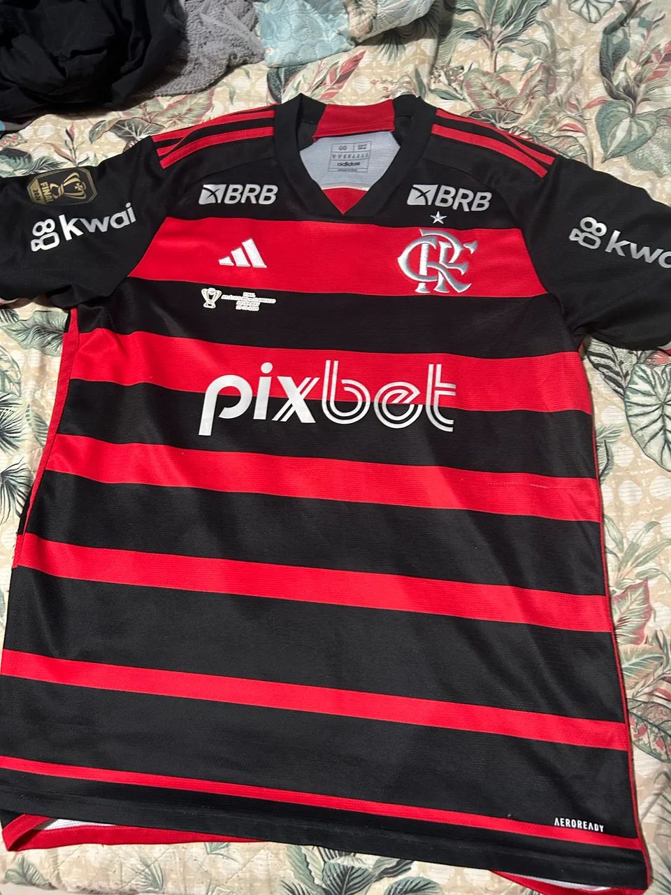 Camisa do Flamengo final da copa do Brasil 2024