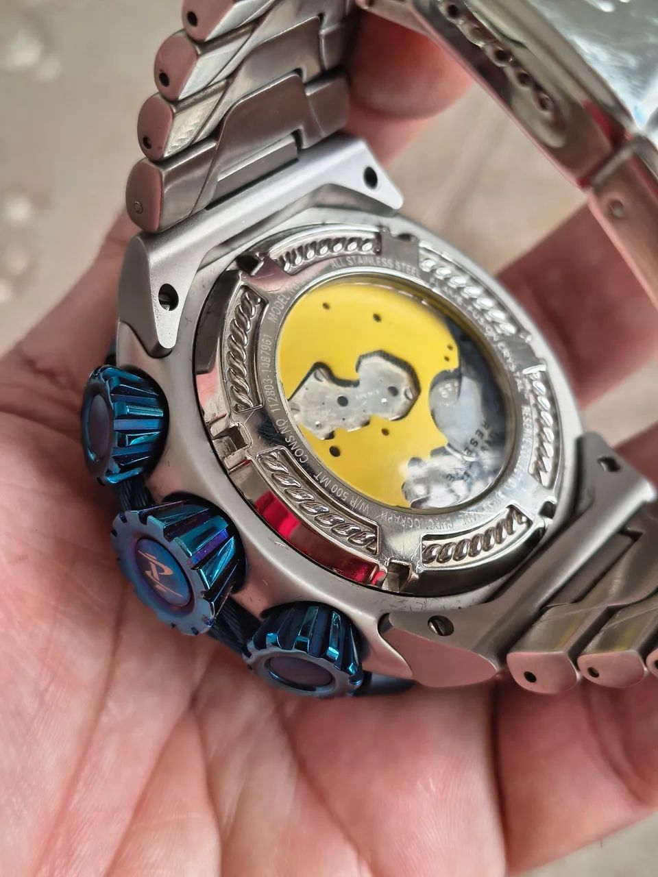 Stainless Steel Invicta Thunderbolt 21347 Relógio Invicta Reserve