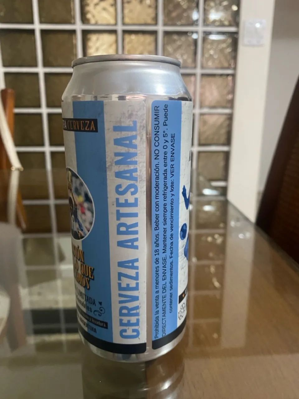 Lata cerveja Decorativa Maradona - El Mejor de Todos Los Tiempos - Foto 4