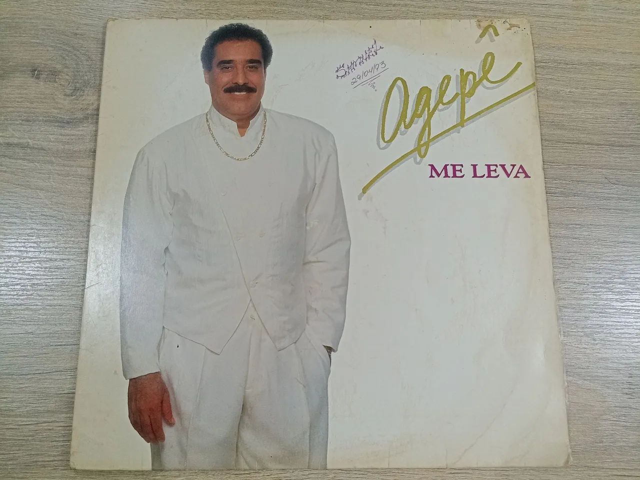 LP vinil Agepê, Me Leva (1991)