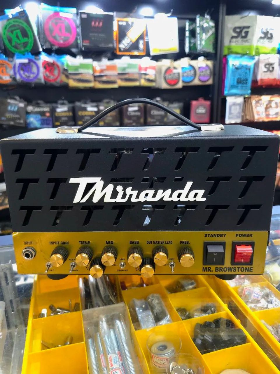 Amplificador de Guitarra Miranda Mr. Brownstone