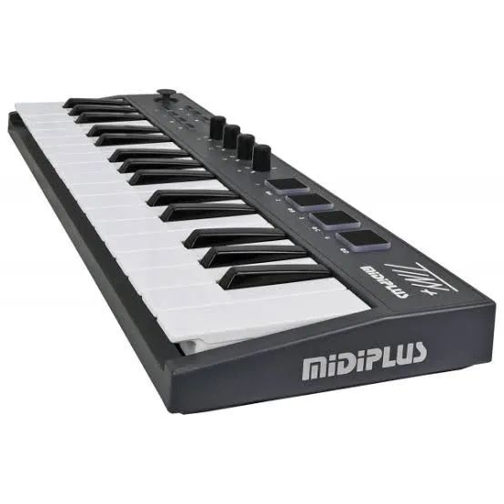 Controlador 32 Teclas AMW Midiplus Tiny+ Midi Usb Joystick Daw