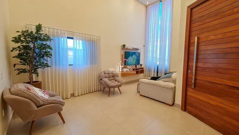 Casa em condomínio fechado, mobiliada e decorada Jardim Veneza. - Foto 4
