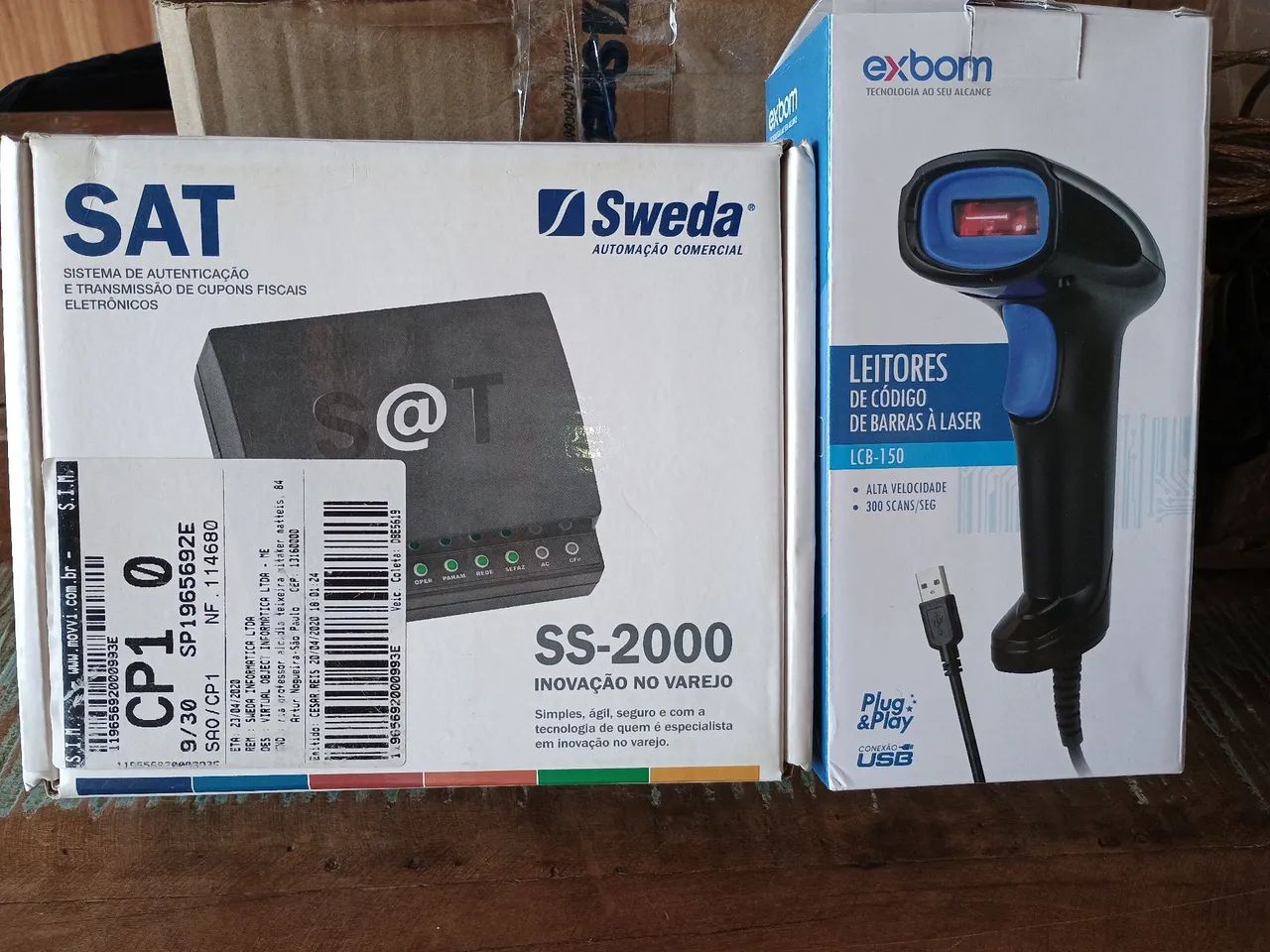 Kit Impressora Térmica Sweda +Sat Sweda + Leitor a Laser  - Foto 4