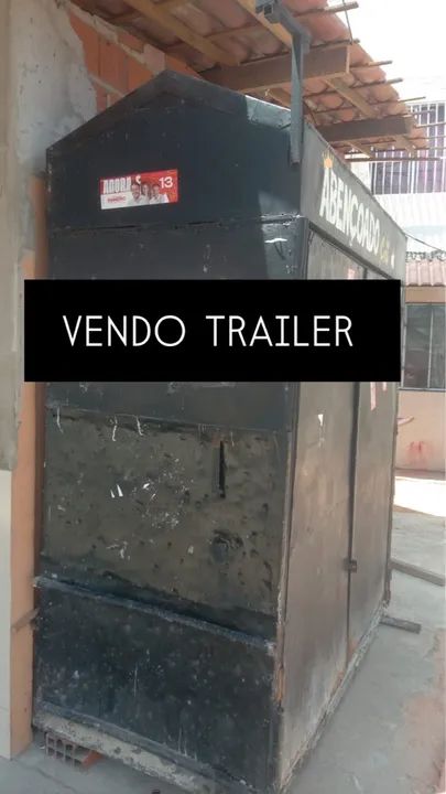 Vendo Trailer para Negócio
