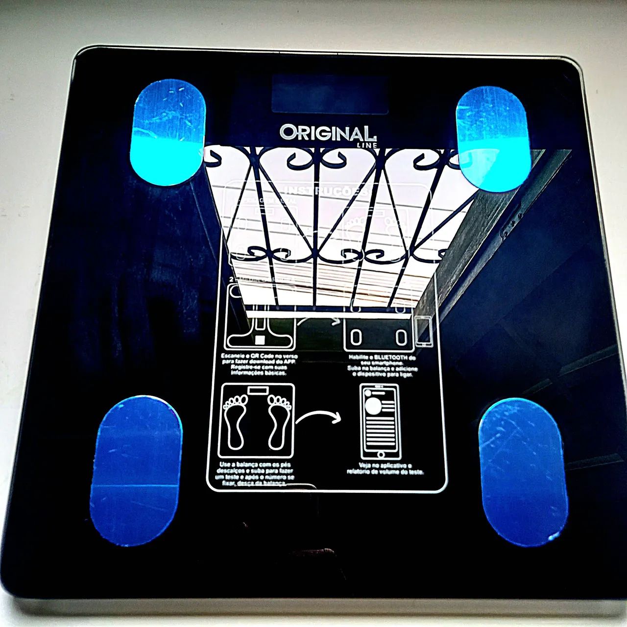 Balança corporal Digital 140kg - - Foto 3