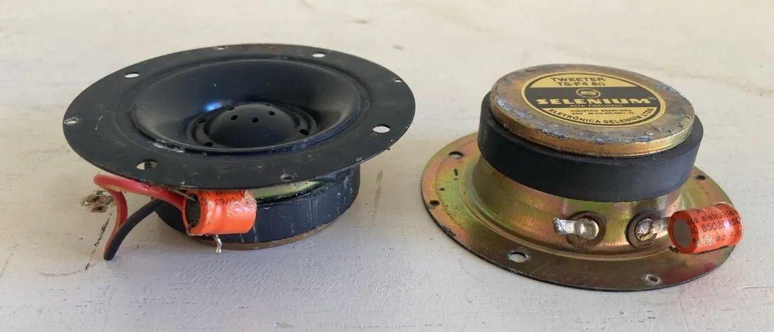 Pair of TS-F4 8 OHM Selenium Old Tweeters64167707030402121