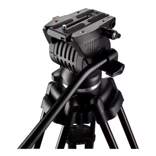 Tripé Profissional  com Cabeça hidráulica  - Foto 5