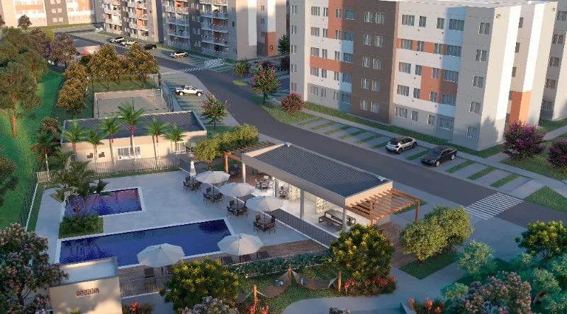 APARTAMENTO PARA VENDA NO CONDOMÍNIO IDEAL + PORTO BURITI - Foto 4