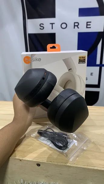 Fone headset sem fio bluetooth com modo cancelamento de ruídos - Foto 5
