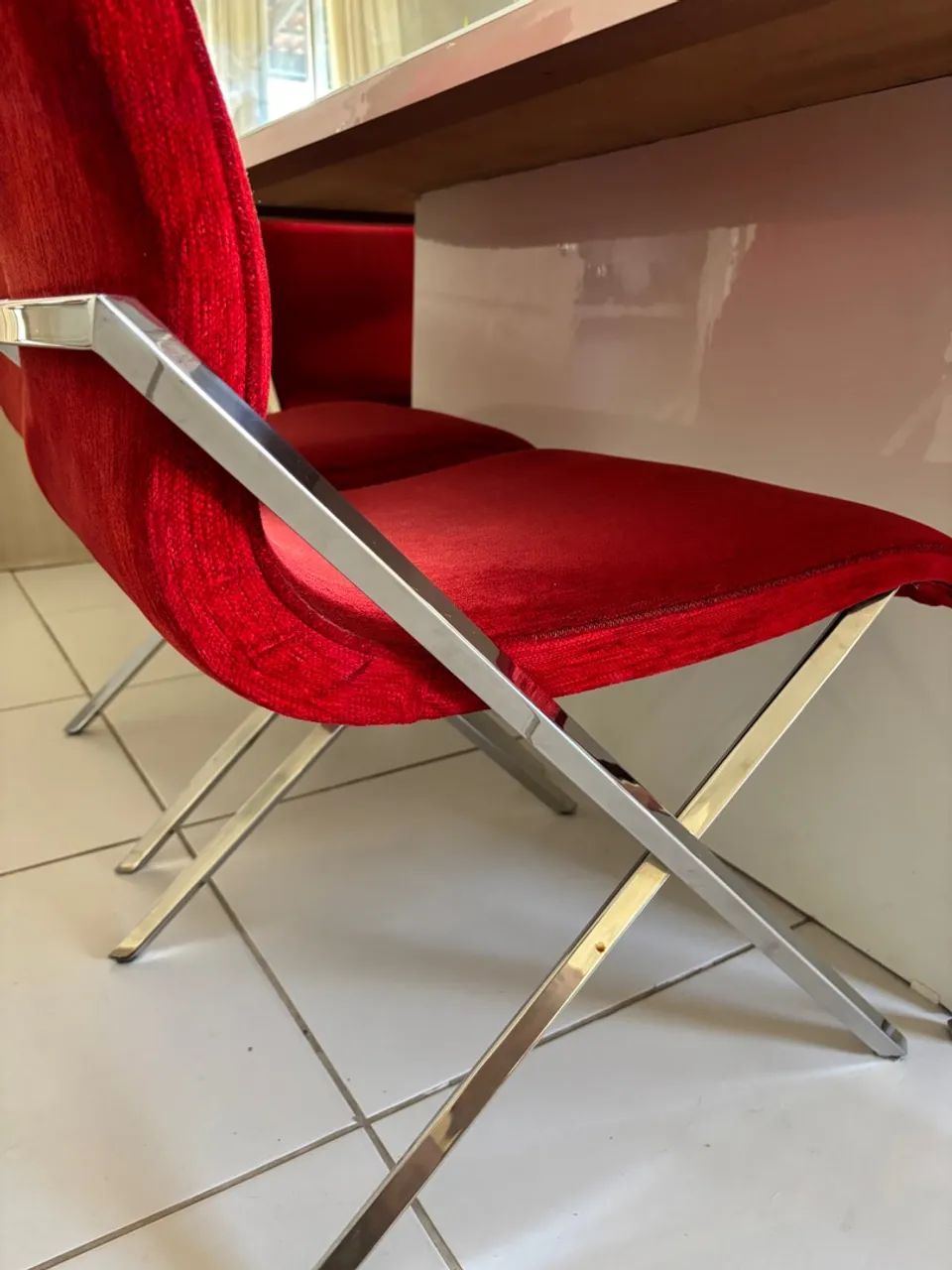 Conjunto cadeiras de sala da jantar mesa Brinde  