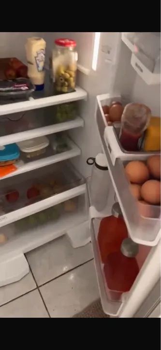 Geladeira Duplex Branca Refrigerador 375L 2 Portas Frost Free 220 Volts, Branco, Brastemp - Foto 2