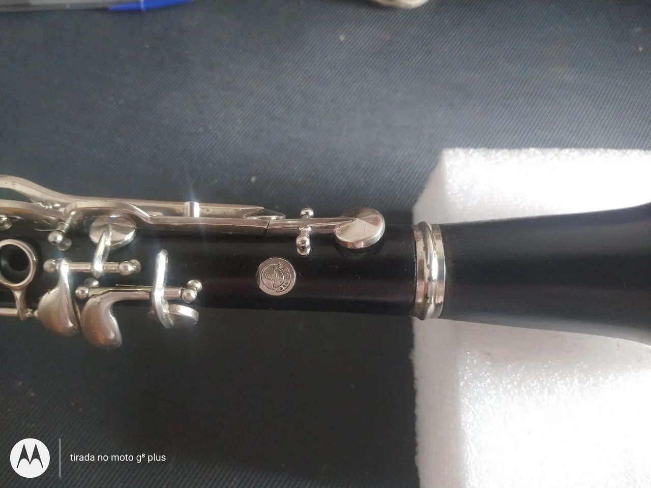 Clarinete em Dó 13 chaves Santos - Foto 4