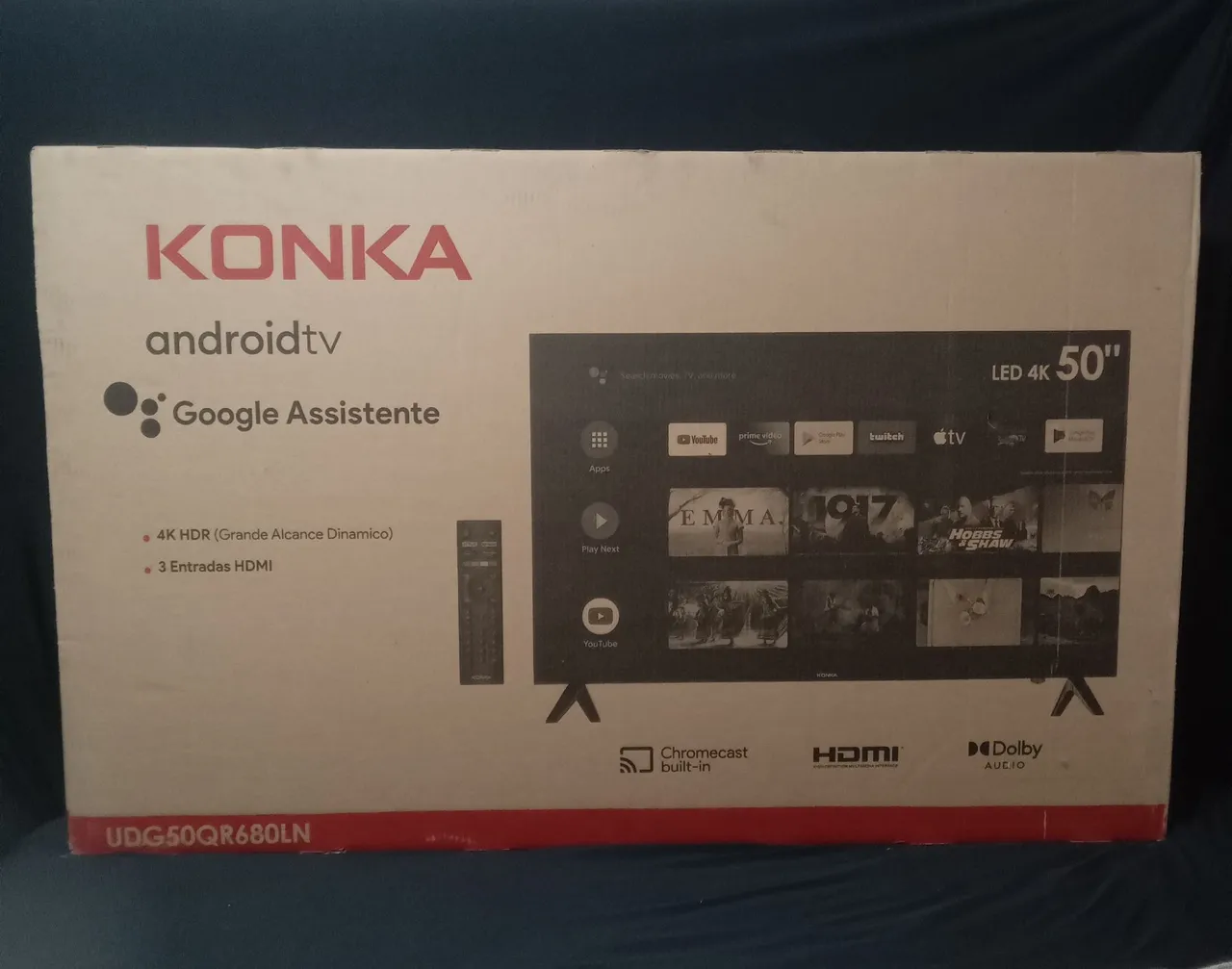 TV Smarttv 50 Polegadas LED 4K