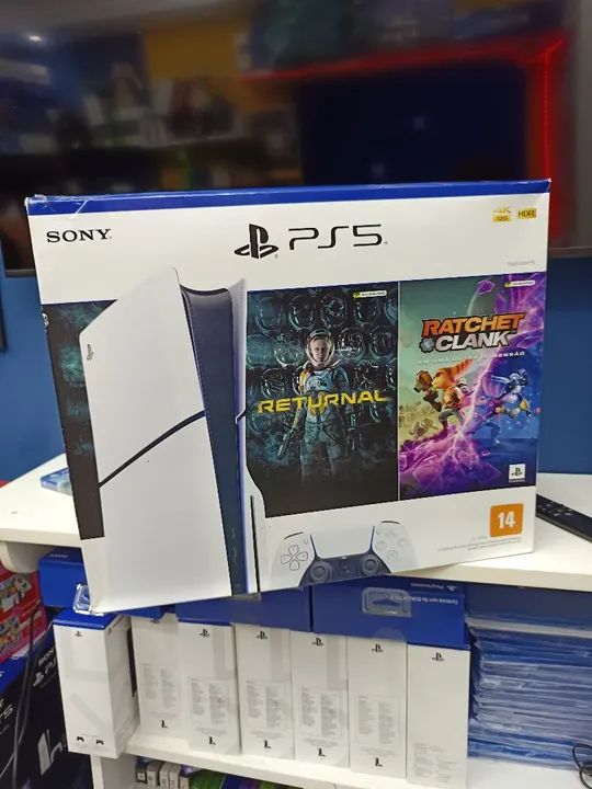 Playstation 5 semi novo Caixa