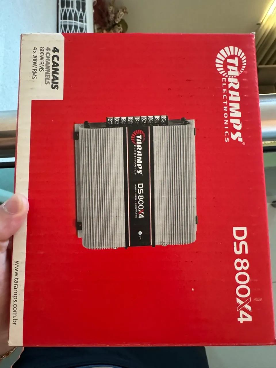 Amplificador Taramps DS 800X4 - 800W RMS