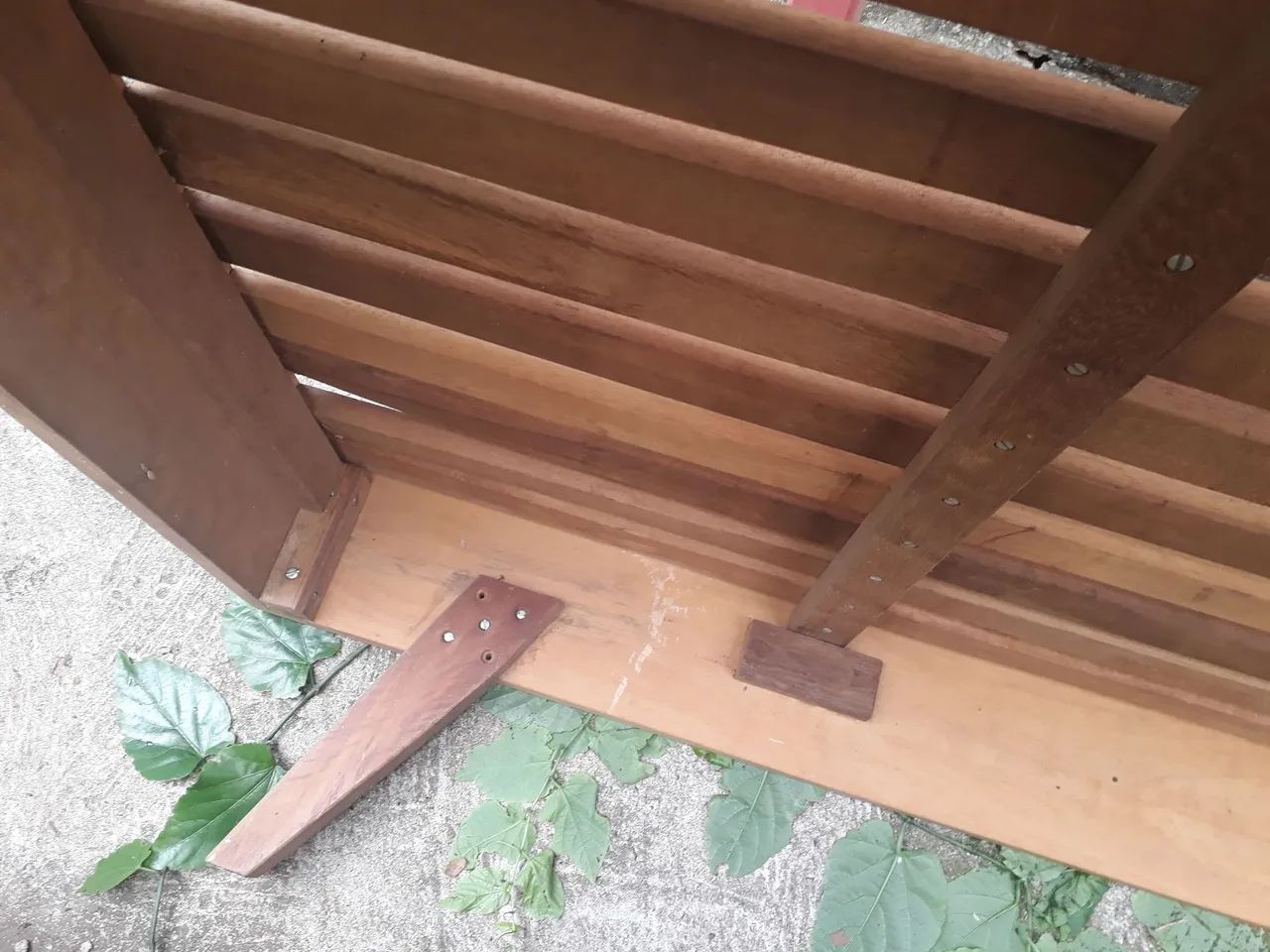 Cama de solteiro madeira maciça 64985856494849121