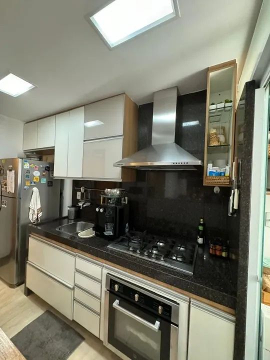 Ed. Praia dourada- 3 qts- 1 suítes- 90m²- 2 vagas cobertas- lazer completo. T06Xb - Foto 4