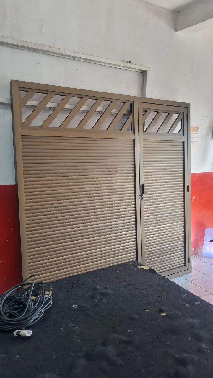 PORTÃO DE ALUMÍNIO EM ATE 18X NO CARTÃO  - Foto 2