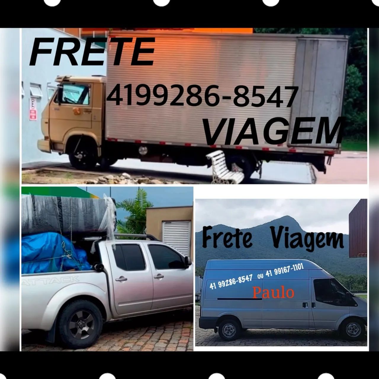 Orçamento no 4199286.8547Frete  /  Viagem / Mudança 