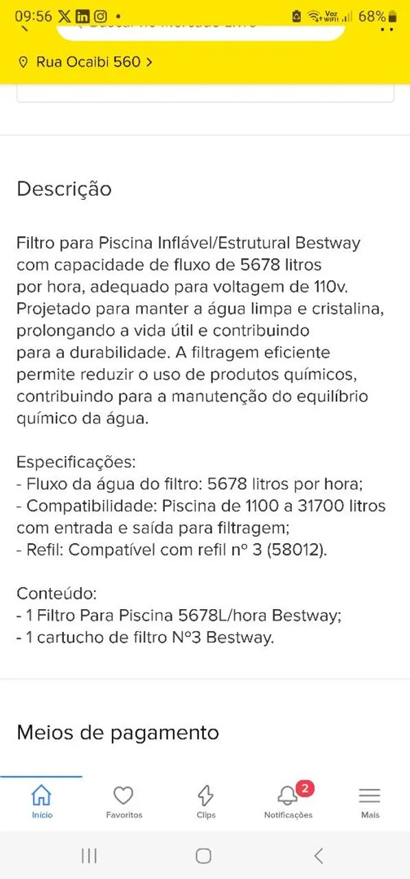 Filtro de Piscina  - Foto 5