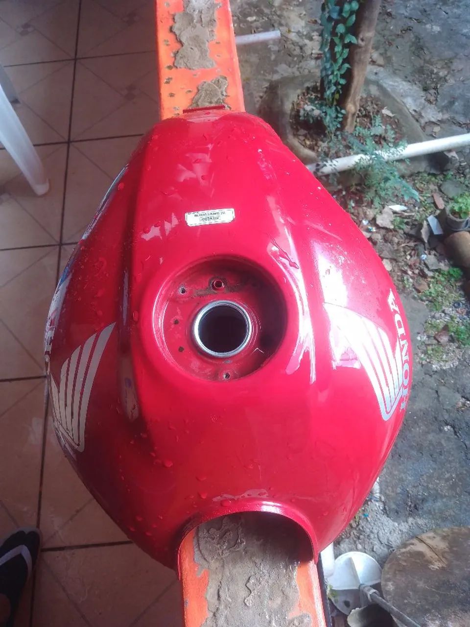 Tanque start vermelho  - Foto 4