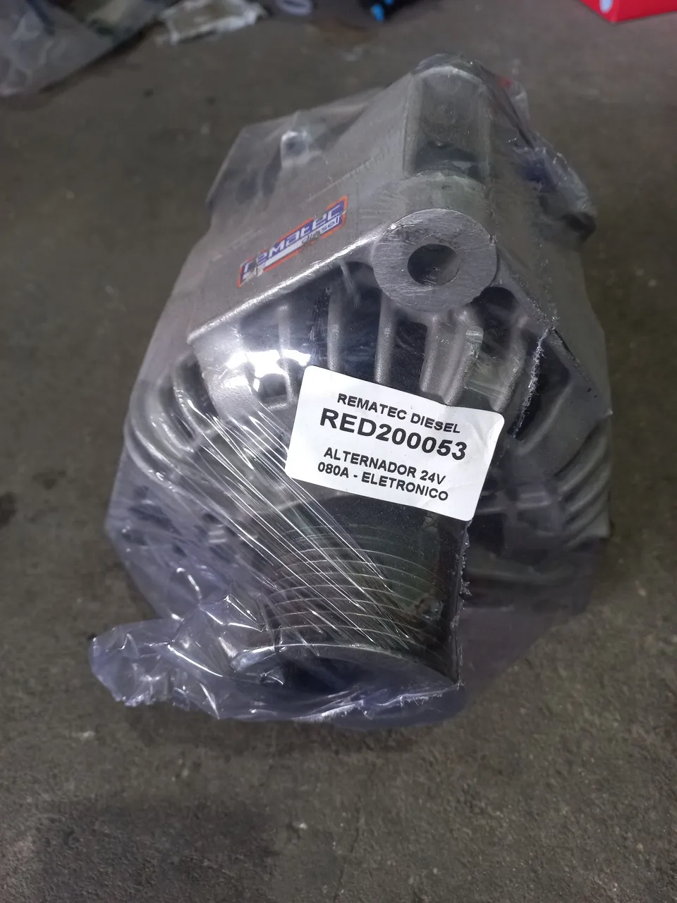 Alternador RED200053 para Ônibus 80A 24V