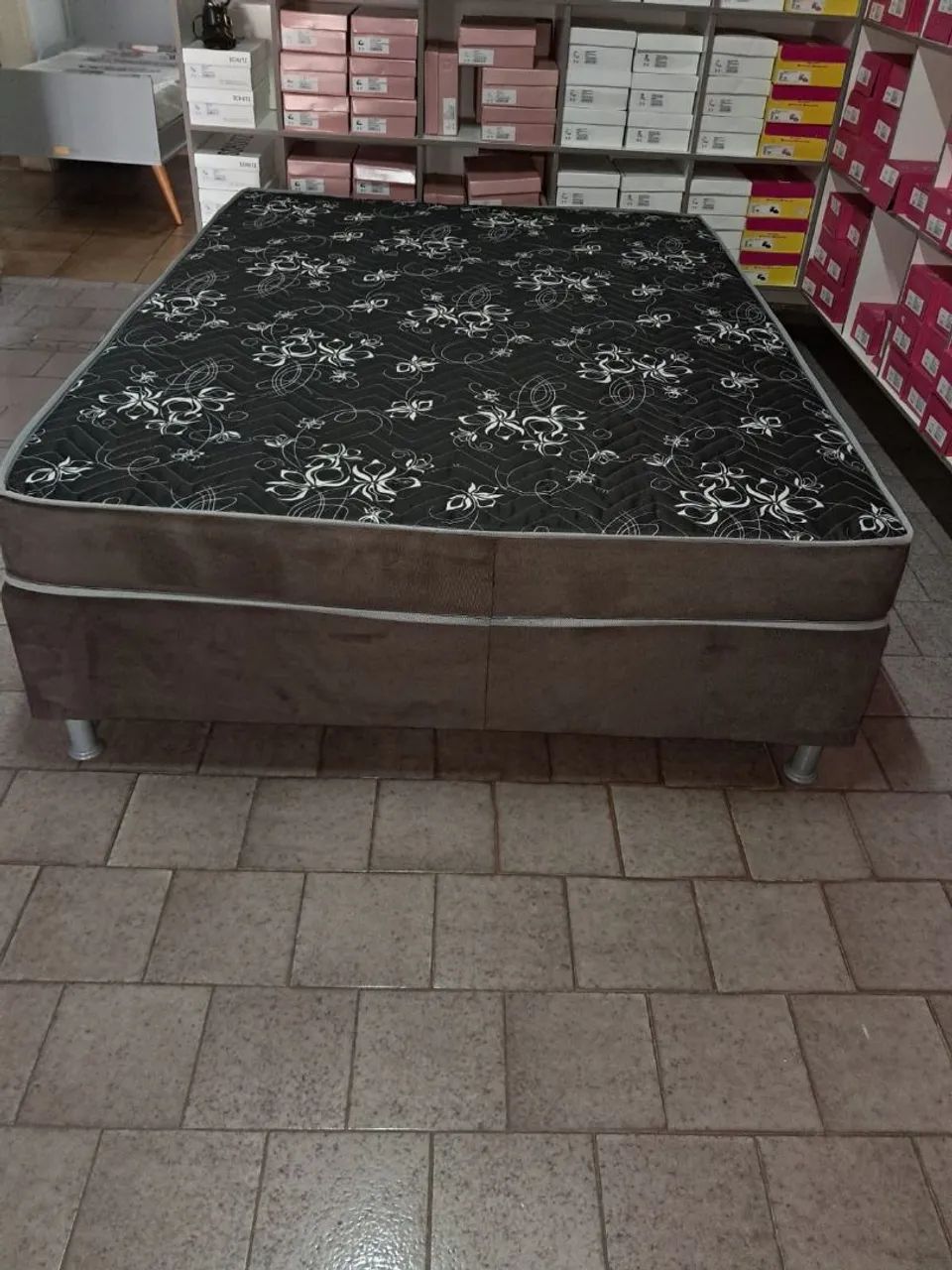 Cama Box Casal com Base + Colchão D-33 - Foto 3