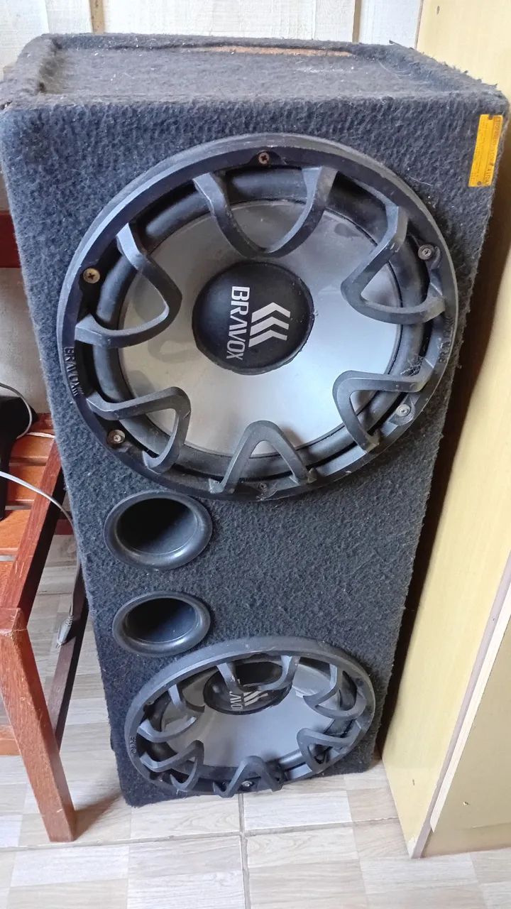 Caixa de Som Automotivo Bravox