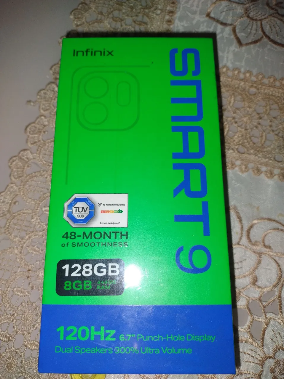 Smartphone infinix smart 9 128 gb 8g ram novo lacrado com 1 ano de garantia 