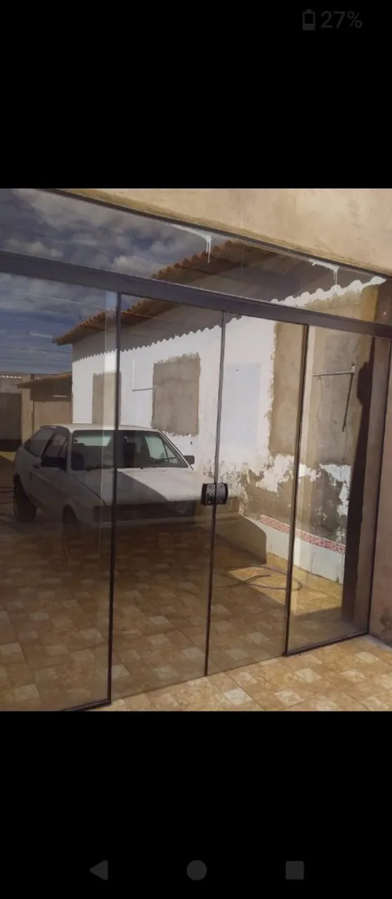 Portas de Vidro Temperado para Garagem