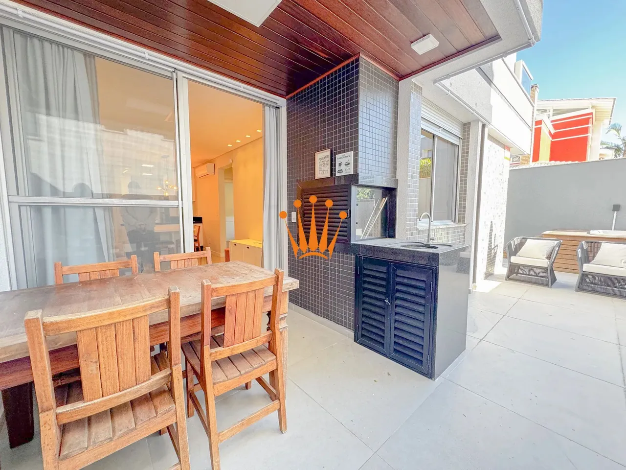 Apartamento na praia de Palmas do Arvoredo.