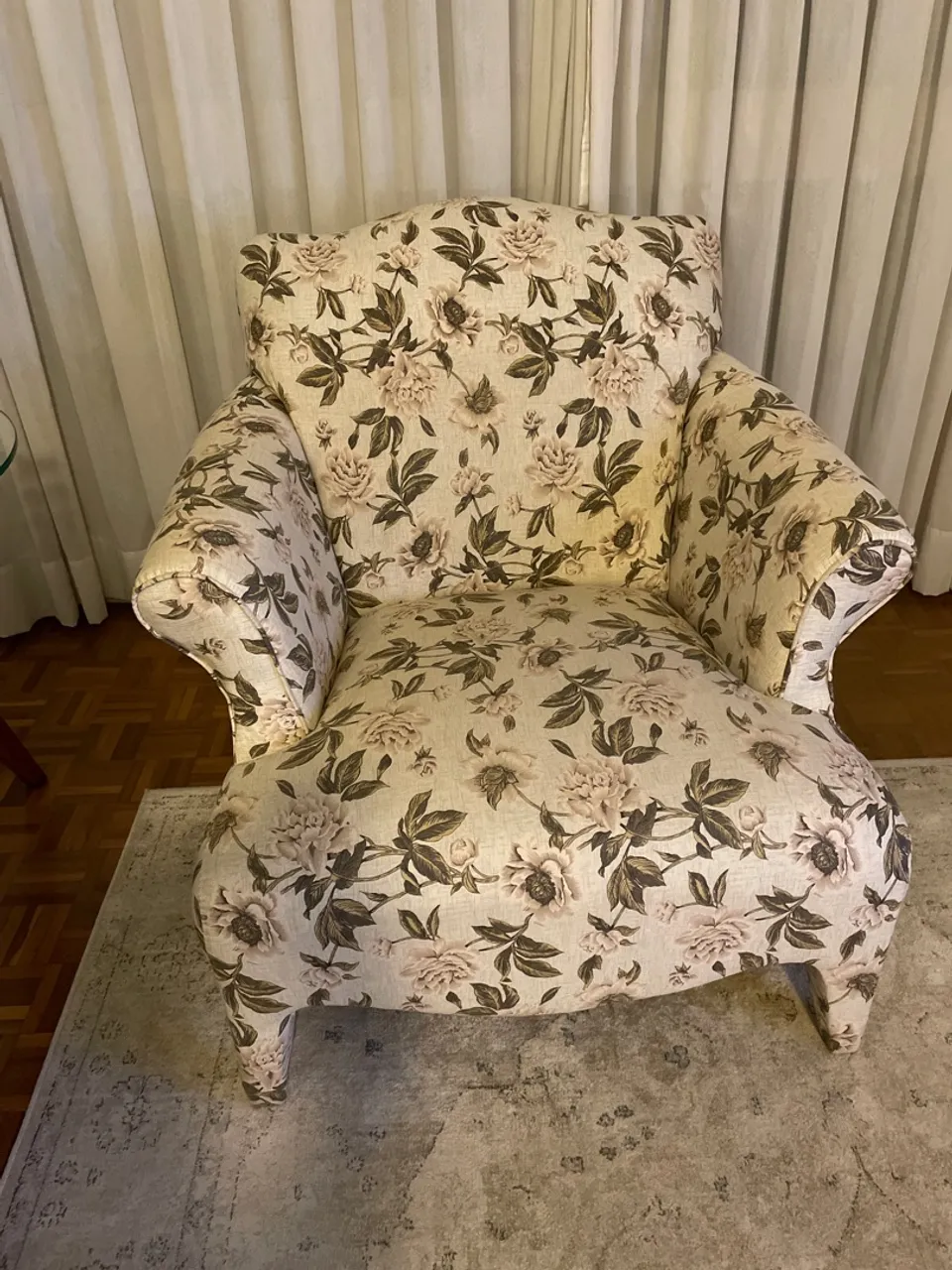 Poltrona Floral Americana