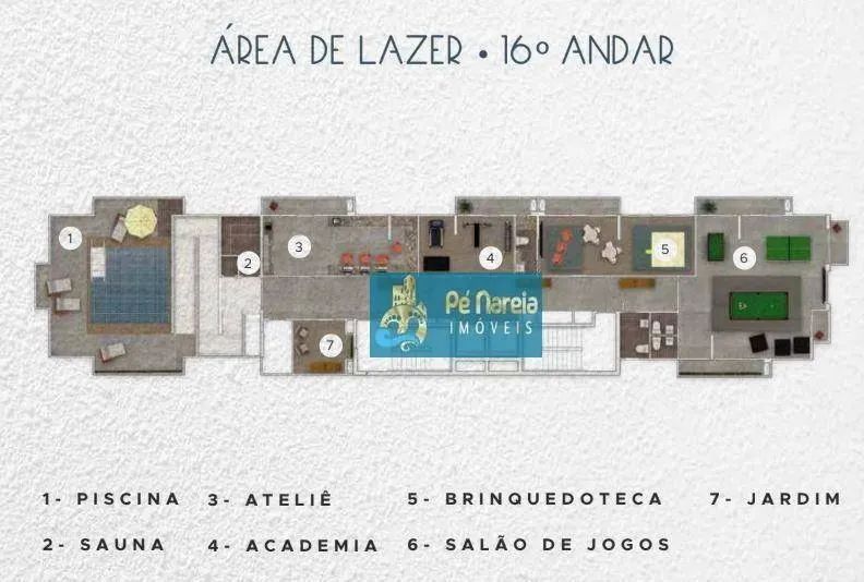 Apartamento com 1 dormitório à venda, 37 m² por R$ 270.000 - Boqueirão - Praia Grande/SP - Foto 4