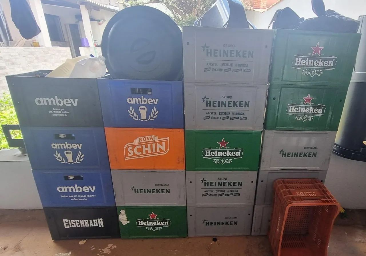 Engradado de cerveja