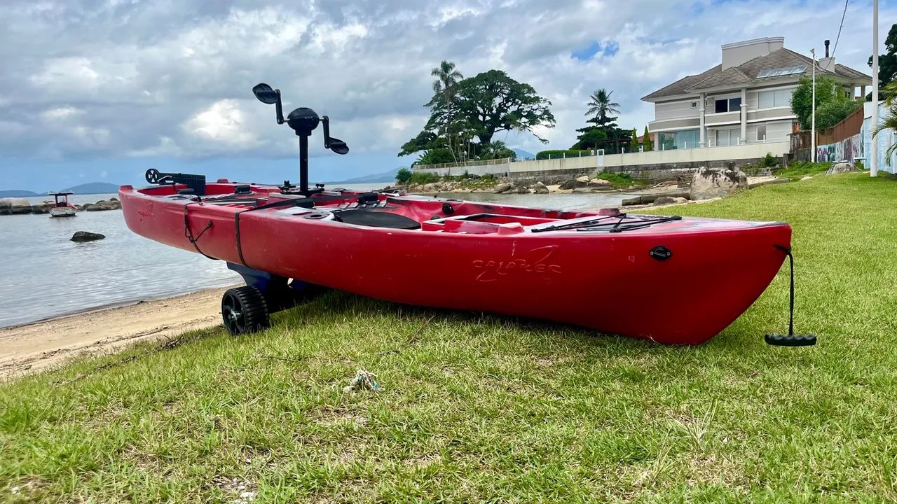 Caiaque de pesca Mero + Smart Pedal + Carrinho - R$ 6.500 no pix - Foto 2