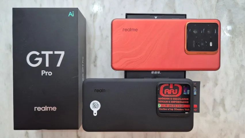 Realme GT7 Pro 16GB 512GB Snap8Elite Global - Celulares e