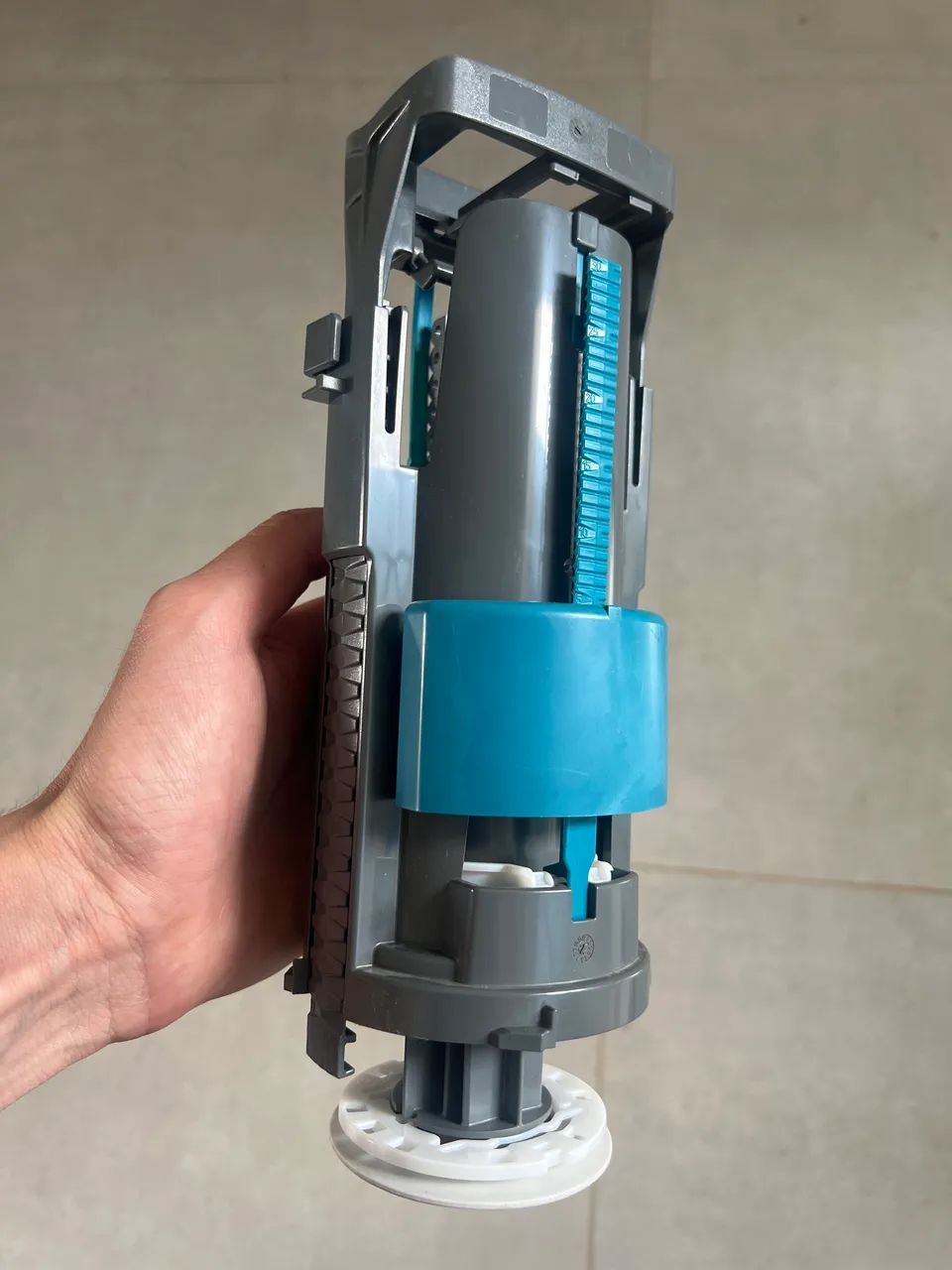 Torre Saída Duplo Acionamento para Botão Rosqueado Deca - Foto 2