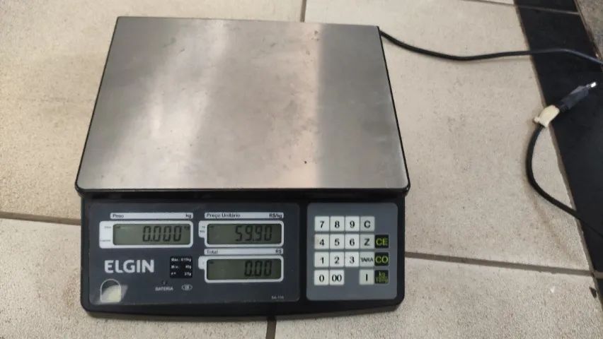 Balança Elgin SA-110 15Kg c/ Bateria - Foto 5