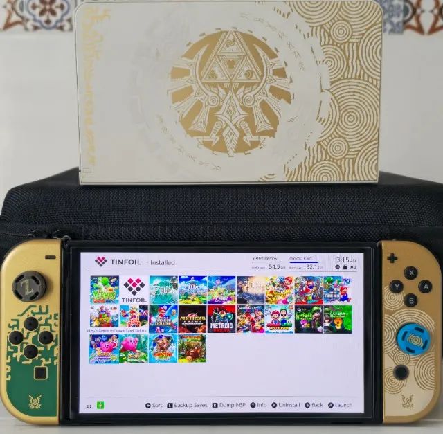 Nintendo Switch 256GB Oled Desbloqueado  