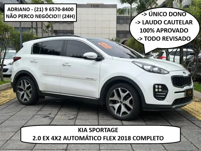 KIA Sportage Sportage EX 2.0 16V/ 2.0 16V Flex Aut. 2018