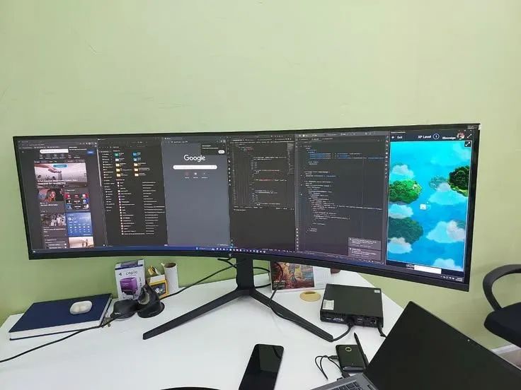 Monitor 34 Ultrawide QHD 165HZ