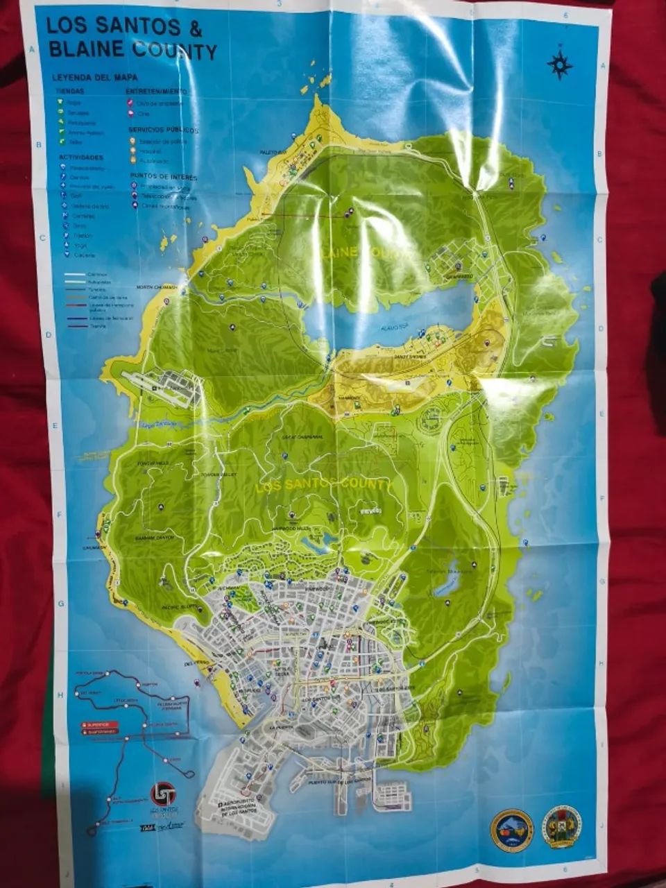 Jogo PS3 GTA 5 com Pôster San Andreas  - Foto 5