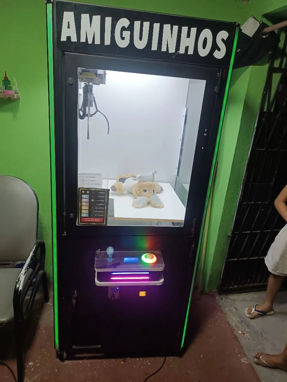 Máquina de pelúcia pronto para uso - Foto 2