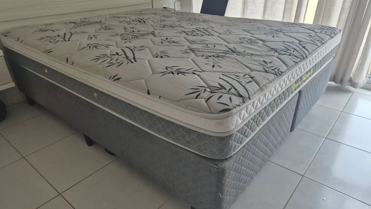 Cama box King molas ensacadas  - Foto 2