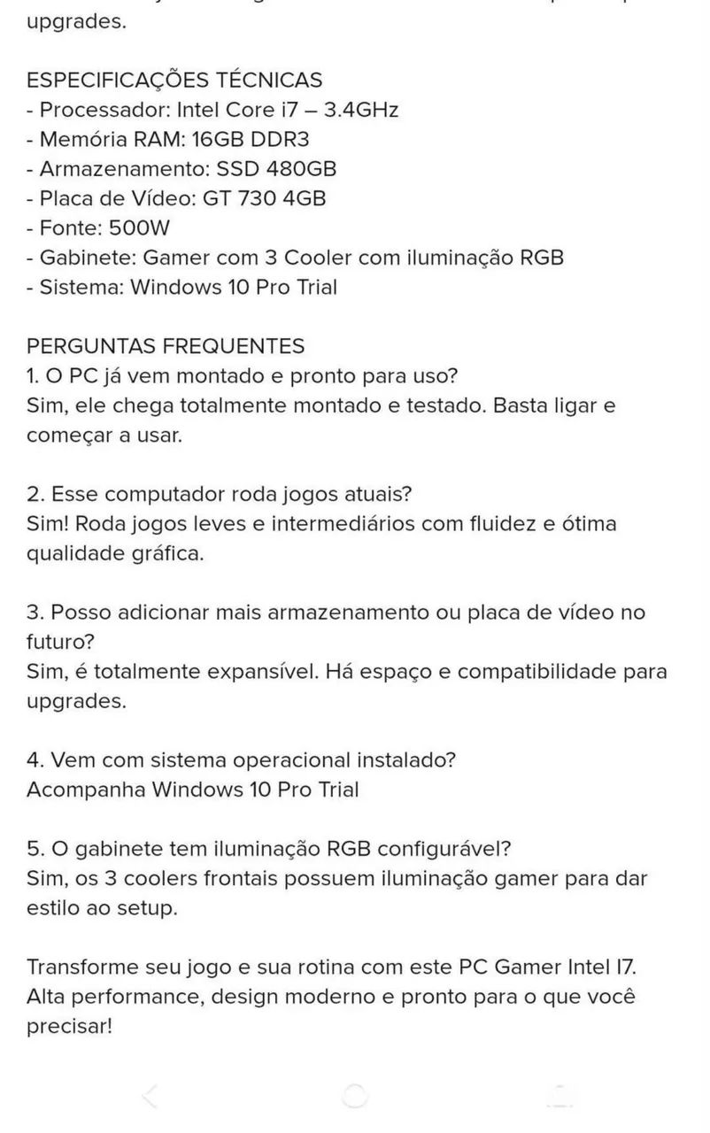 Pc pronto para uso! - Foto 3