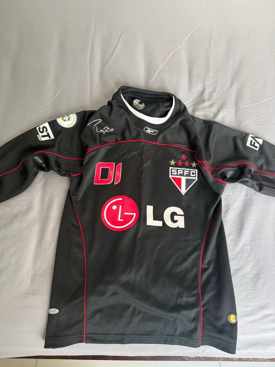 Camisa Rogério Ceni Autografada 2005 - Jogo (Match Worn) - Acervo Fábio Santos